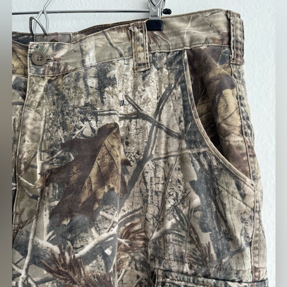 REALTREE AP REDHEAD Camo Cargo Pants Sz W40 L32 Hunting Field Trousers Pants - Picture 14 of 16